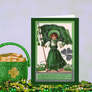 Tarjeta El Día de San Patricio Erin Go Bragh