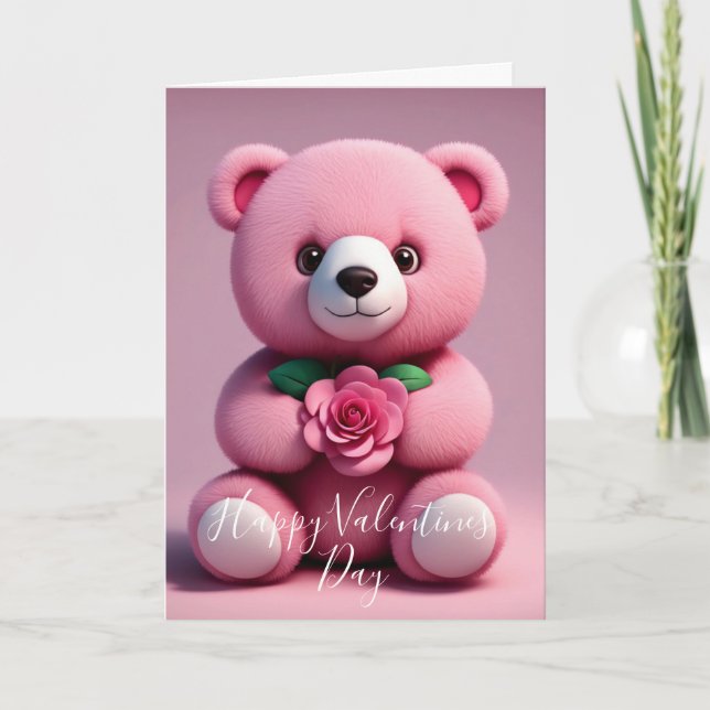 Tarjeta el día de San Valentín (Anverso)
