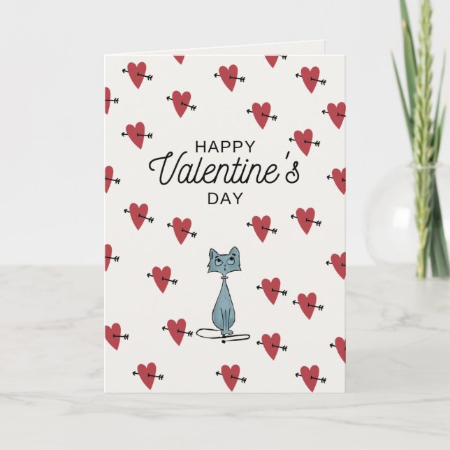 Tarjeta el día de San Valentín (Anverso)