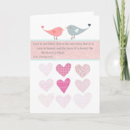 Tarjeta El día de San Valentín