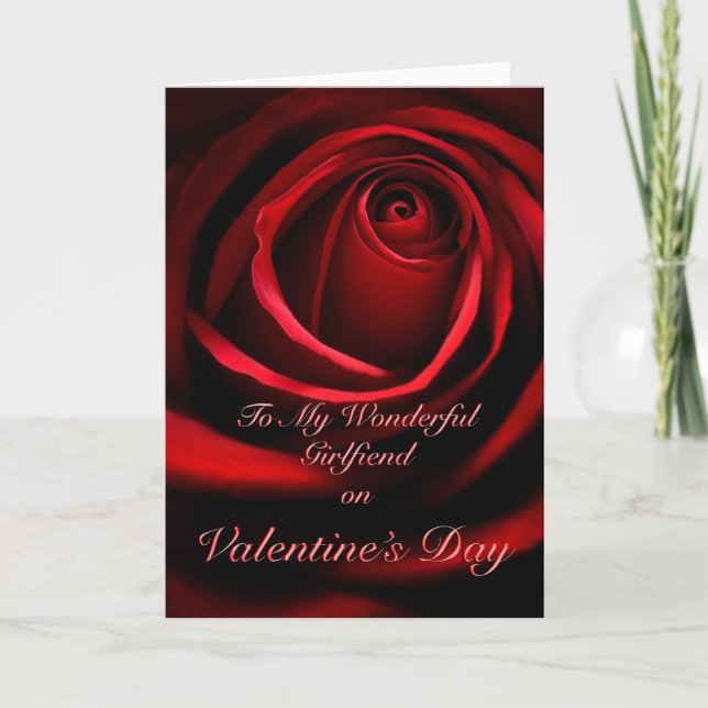 Tarjeta el día de San Valentín (Anverso)