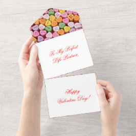 Tarjeta el día de San Valentín