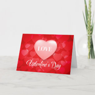Tarjeta el día de San Valentín