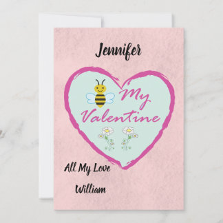 Tarjeta el día de San Valentín