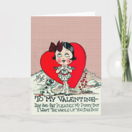 Tarjeta el día de San Valentín