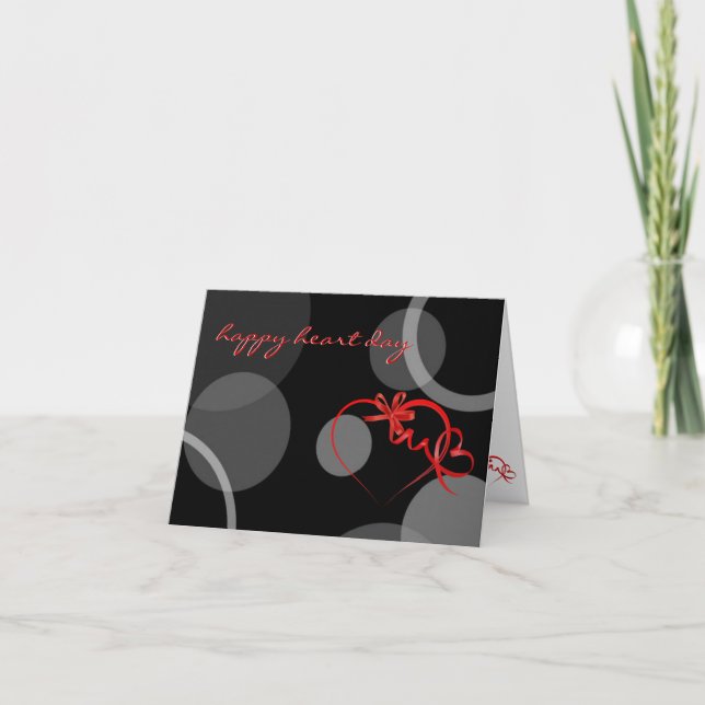 Tarjeta el día de San Valentín (Anverso)