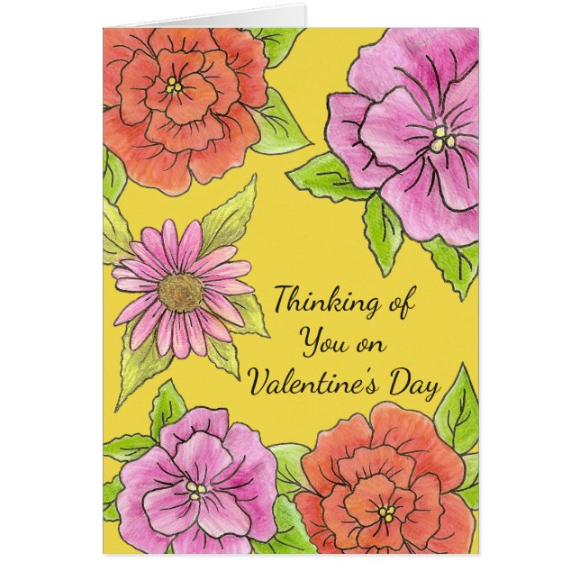 Tarjeta el día de San Valentín (Frente)