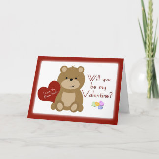Tarjeta - el día de San Valentín