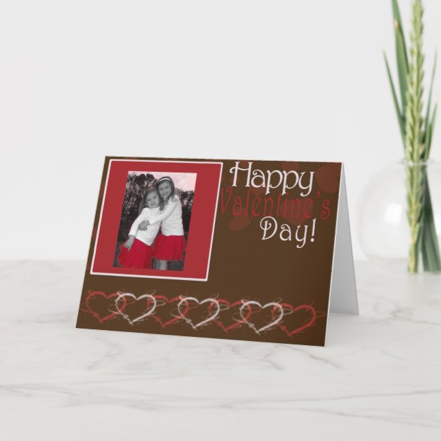 Tarjeta el día de San Valentín (Anverso)