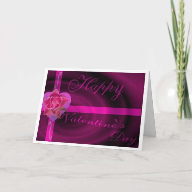 tarjeta el día de San Valentín (Anverso)