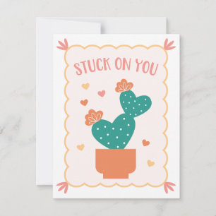 Tarjeta El día de San Valentín "Atrapada Contigo"