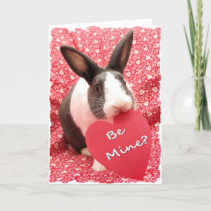 Tarjeta El día de San Valentín "Be Mine"