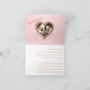 Tarjeta El día de San Valentín común Joe Wooly