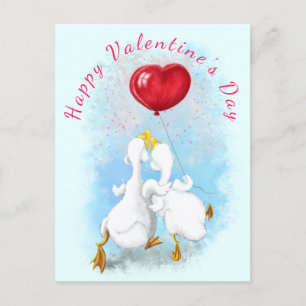 Tarjeta el día de San Valentín con amor de duque d