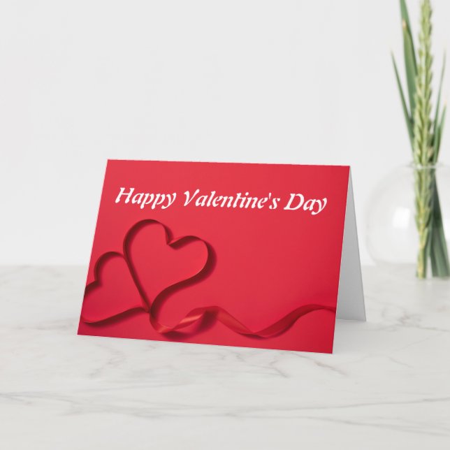 Tarjeta El día de San Valentín cristiana (Anverso)