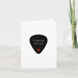 Tarjeta El día de San Valentín Cute para los amant