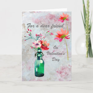 Tarjeta El día de San Valentín de amigo especial