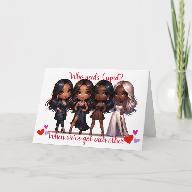 Tarjeta El día de San Valentín de amistad (Galenti (Anverso)