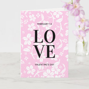 TARJETA EL DÍA DE SAN VALENTÍN DE AMOR