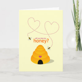 Tarjeta El día de San Valentín de bebes