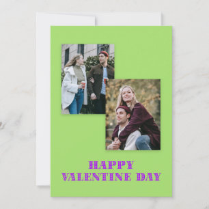 Tarjeta El día de San Valentín de fotografía de pa
