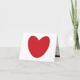 Tarjeta El día de San Valentín de fotos de personalizado d