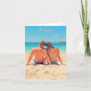 Tarjeta El día de San Valentín de fotos personalizado tarj