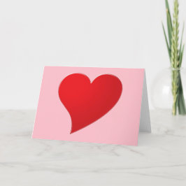 Tarjeta El día de San Valentín de guión de personalizado d