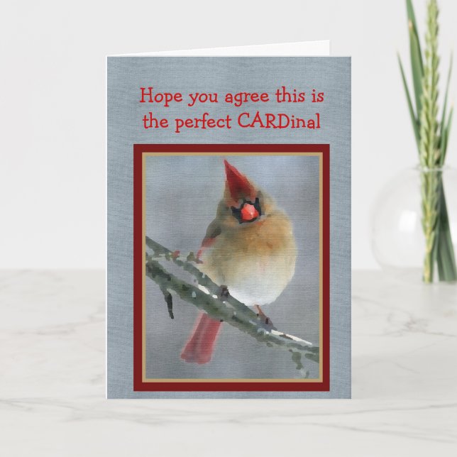 Tarjeta El día de San Valentín de pájaros (Anverso)