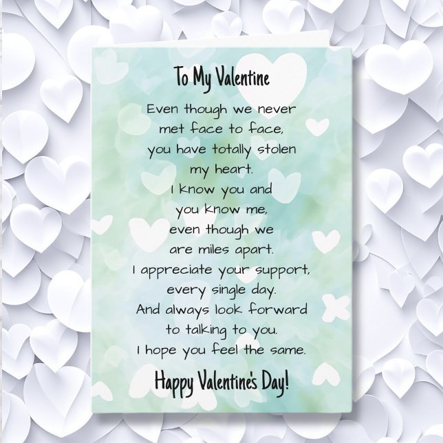 Tarjeta El día de San Valentín de relaciones de larga dist (Subido por el creador)