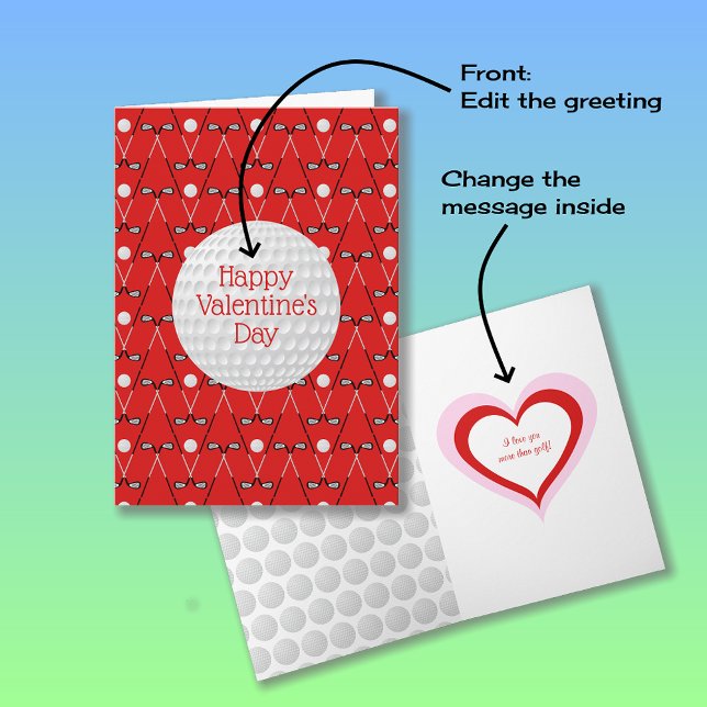 Tarjeta El día de San Valentín de texto personalizado de p (Subido por el creador)