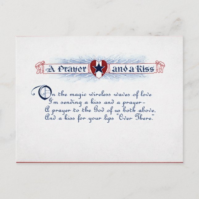 TARJETA EL DÍA DE SAN VALENTÍN DE VINTAGE (Anverso)