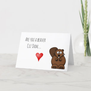 Tarjeta El día de San Valentín divertida