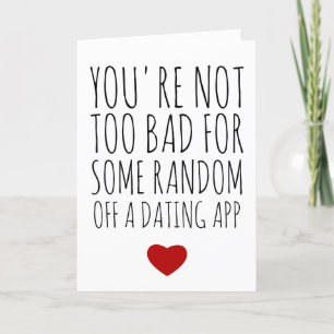 Tarjeta El día de San Valentín divertida Swipe Rig