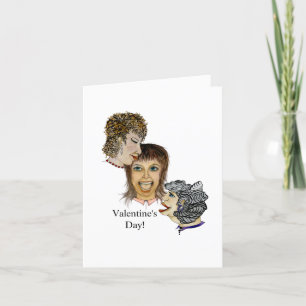 Tarjeta El día de San Valentín: El chocolate no es una car