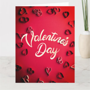 TARJETA EL DÍA DE SAN VALENTÍN ELEGANTE