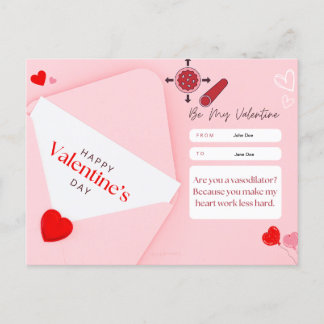Tarjeta el día de San Valentín - Farmacología Tema