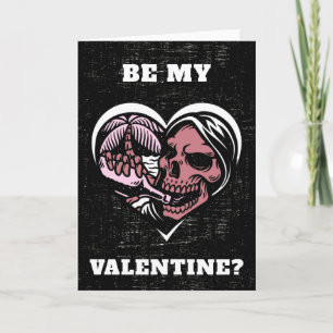 Tarjeta El día de San Valentín Gótico del desgarrador del