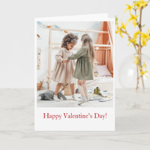 Tarjeta El día de San Valentín Hija