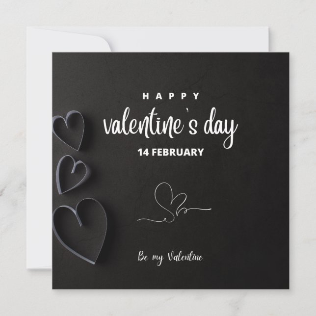 Tarjeta El día de San Valentín imprimible (Anverso)