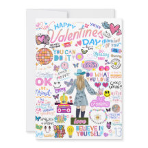 TARJETA EL DÍA DE SAN VALENTÍN INSPIRADA EN SWIFT