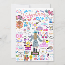TARJETA EL DÍA DE SAN VALENTÍN INSPIRADA EN SWIFT