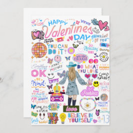 TARJETA EL DÍA DE SAN VALENTÍN INSPIRADA EN SWIFT