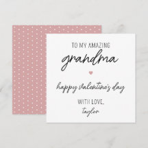 Tarjeta El día de San Valentín moderna y ligera pa