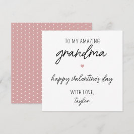 Tarjeta El día de San Valentín moderna y ligera pa