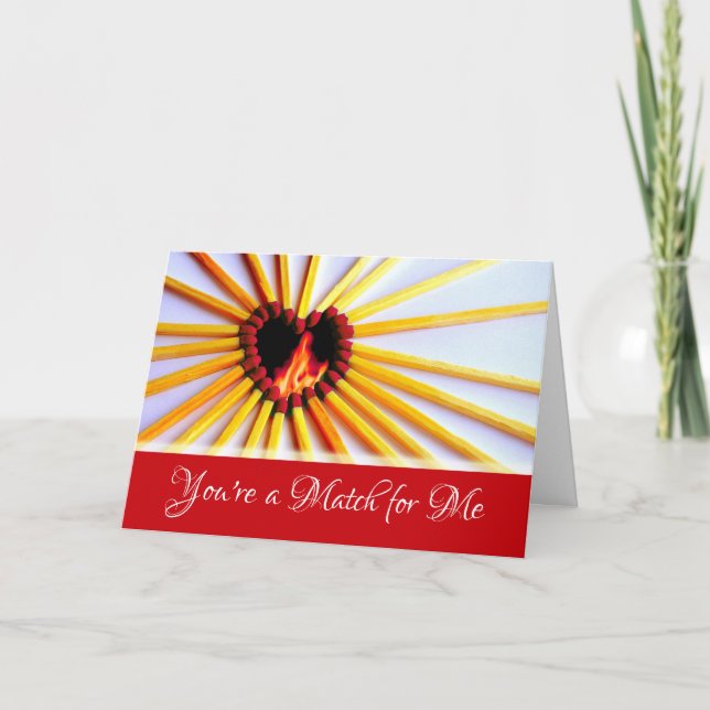 Tarjeta El día de San Valentín para el marido eres un part (Anverso)