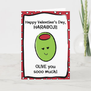 Tarjeta el día de San Valentín para Haraboji