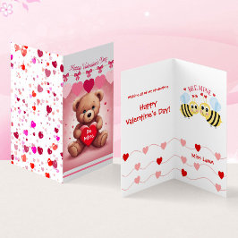 Tarjeta El día de San Valentín Personaliza Texto Del Profe