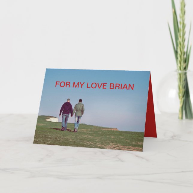 TARJETA EL DÍA DE SAN VALENTÍN PERSONALIZADO DE ASOCIADOS  (Anverso)