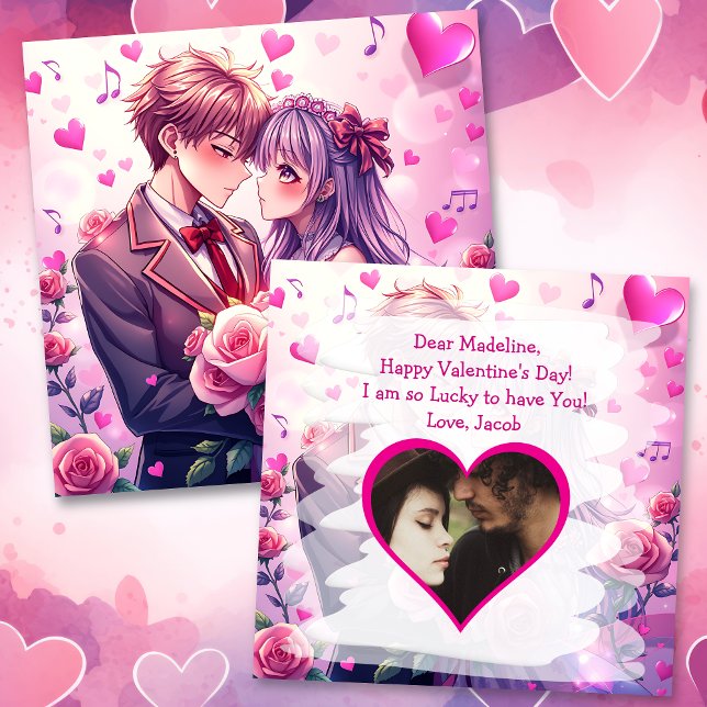 Tarjeta El día de San Valentín personalizado de la animaci (Subido por el creador)